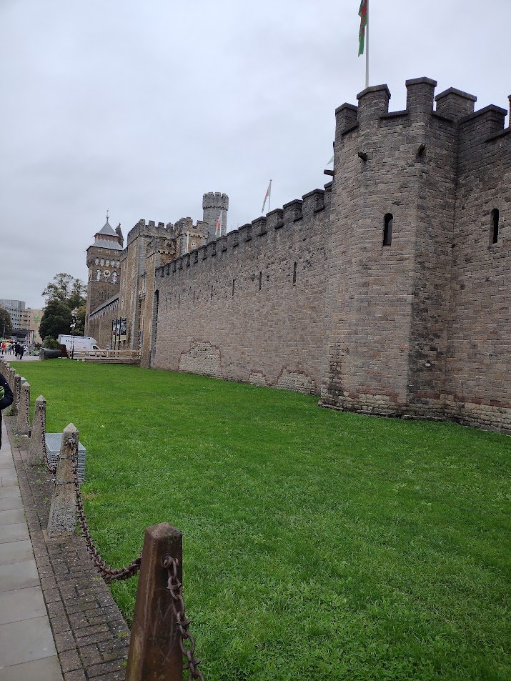 Cardiff Castle in Wales
