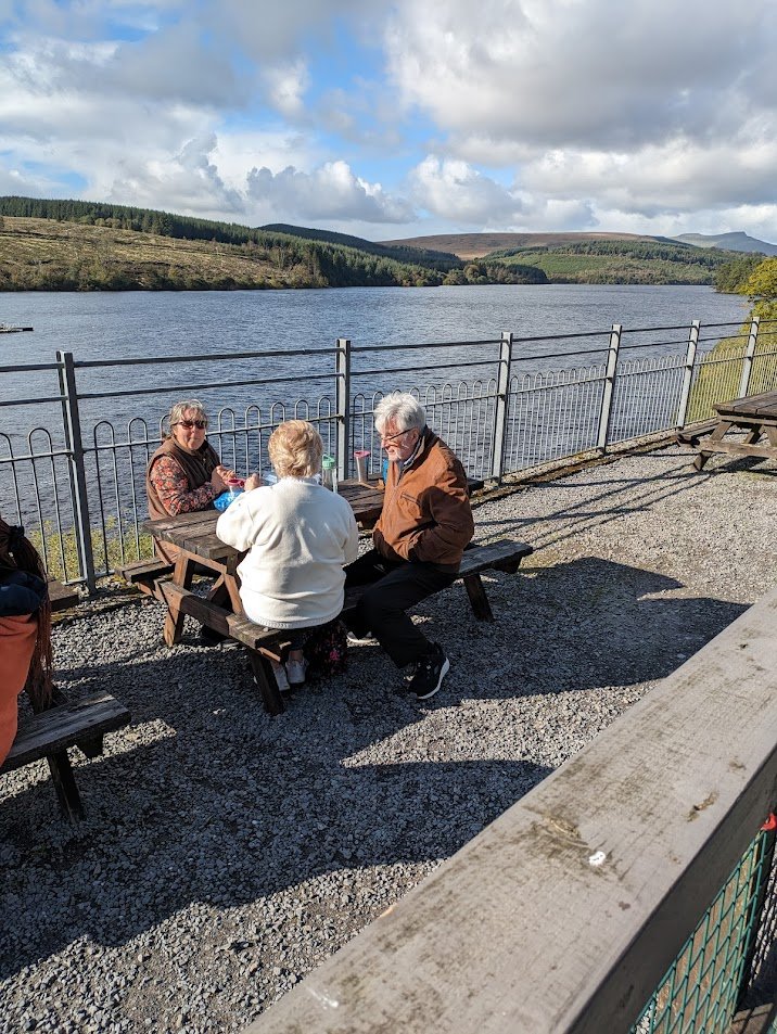 Picnic on the steam train
