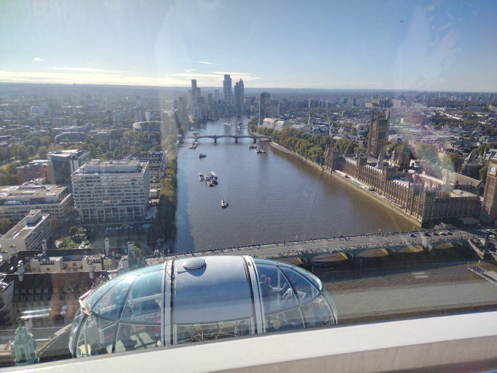 River Thames from the London Eye