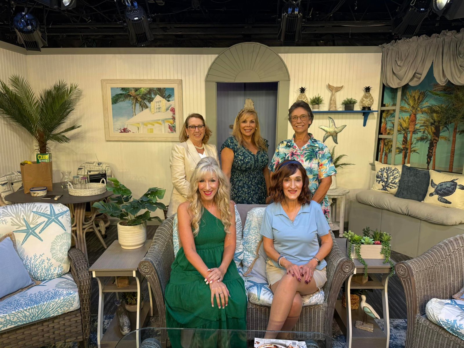 the cast of The Sweet Delilah Swim Club